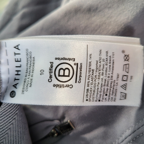 Athleta Brooklyn Heights High Rise Jogger Pant Blue Gray 10 - Picture 12 of 12